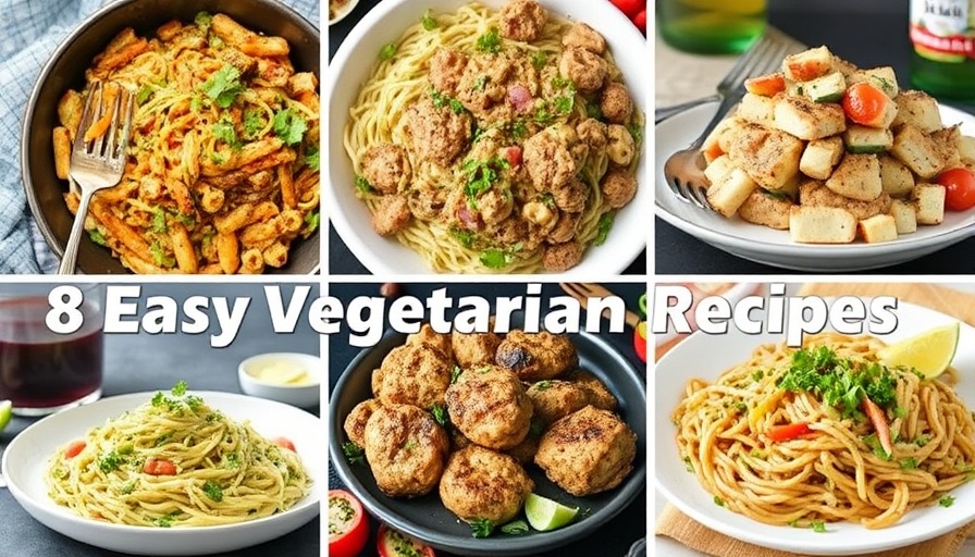 8 Easy Vegetarian Recipes