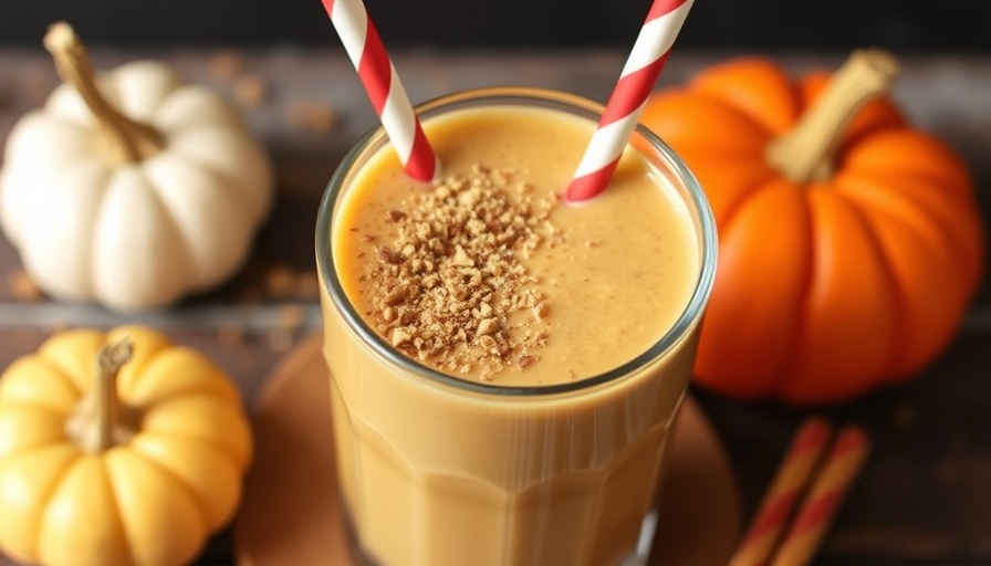 Pumpkin Spice Protein Smoothie