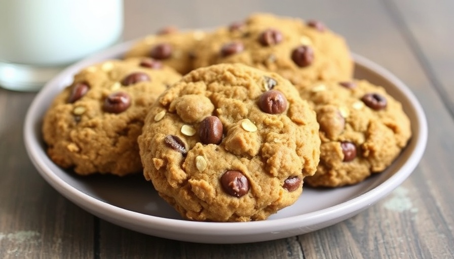 Pumpkin Spice Oatmeal Raisin Cookies