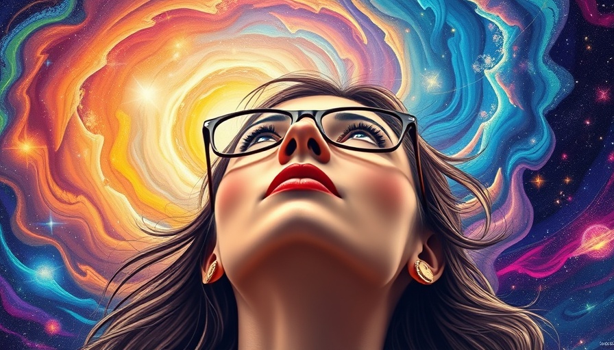 Colorful illustration of woman symbolizing neurodivergence understanding.