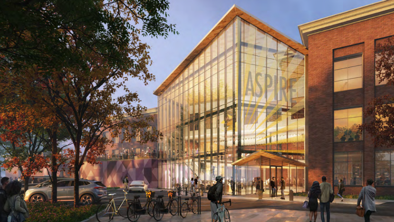 The Aspire Center Exterior