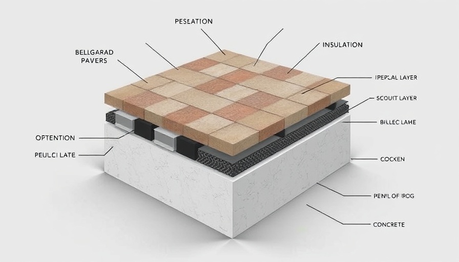 Drizone Commercial Systems cutaway illustration with labeled layers.