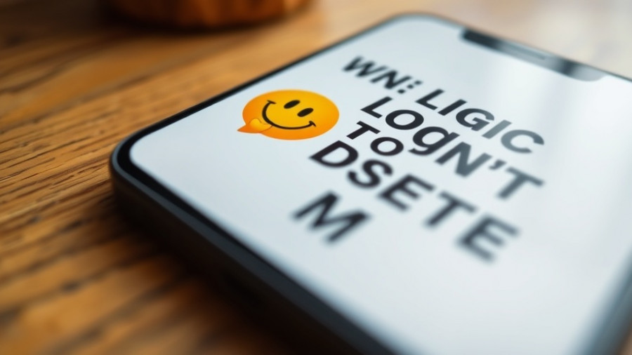 Smartphone displaying emoji and text, related to arbitration awards.