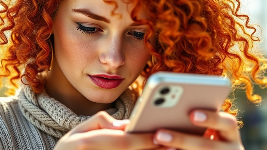 Close-up of person deeply focused on smartphone, emphasizing smartphone priority.