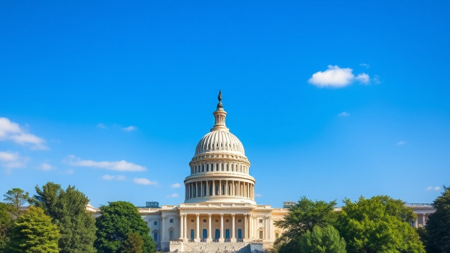 Senate tariffs impact on construction industry linked to the Capitol.