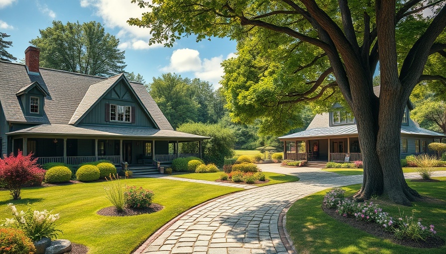 Auberge Resorts Collection inn setting with lush greenery.