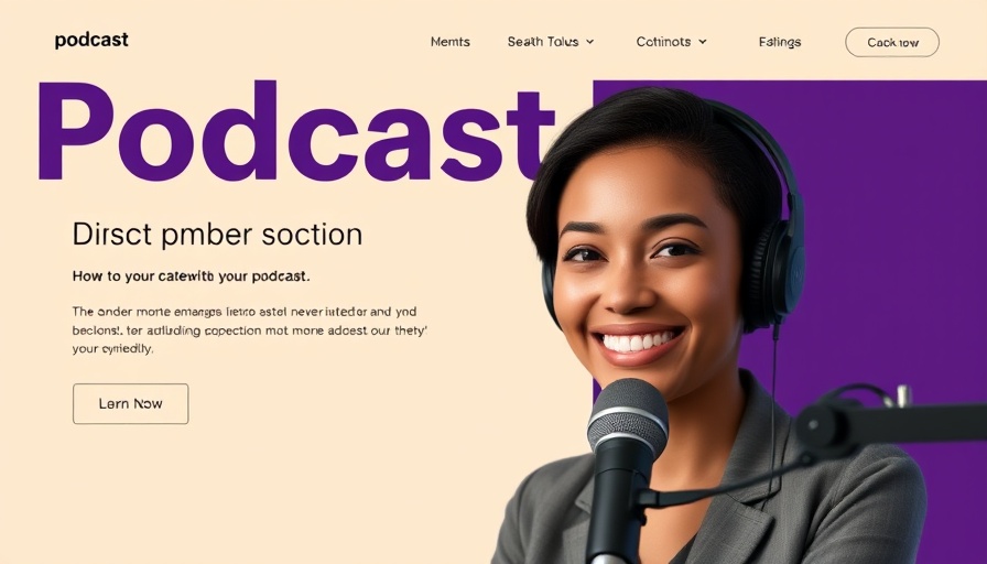 Professional woman hosting podcast on tax professional business partner benefits.