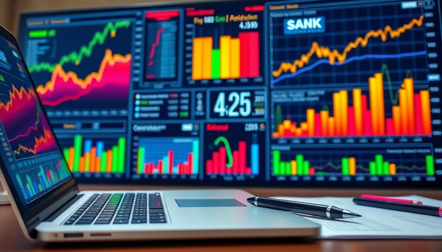 Vivid financial charts and graphs showcasing full picture of product performance.
