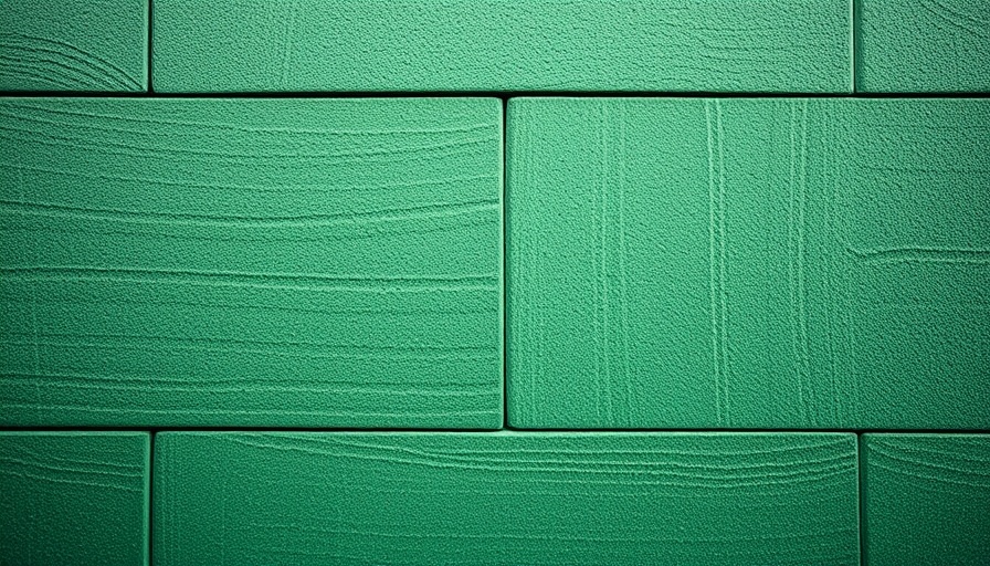 Close-up of Hardie® Architectural Panel with textured surface.