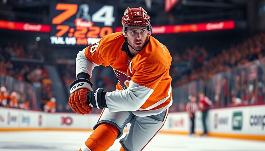 Hockey player on the ice showcasing NHL talent representation expansion.