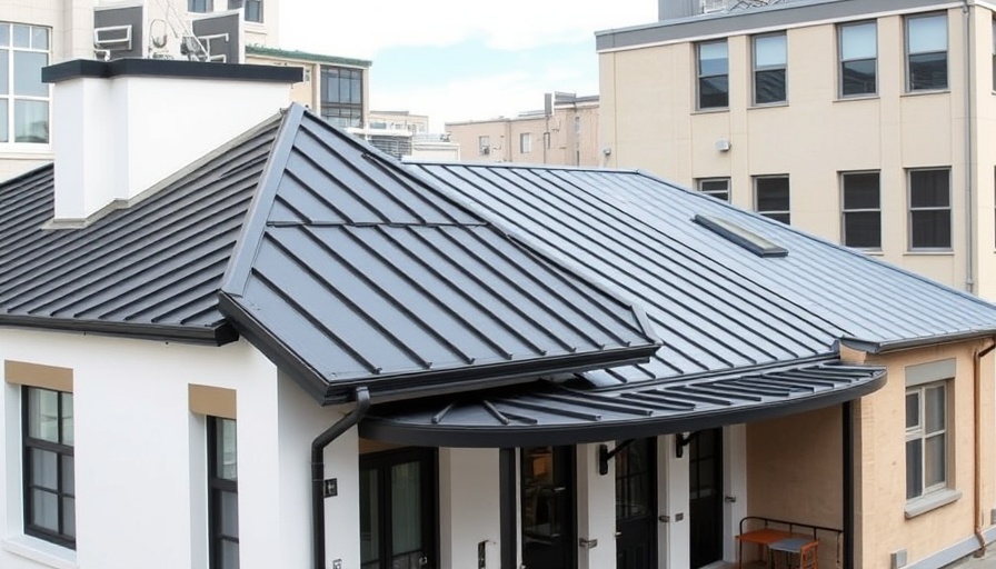Difference between standing seam and metal roofing in architectural design.