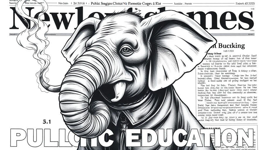 Public School Vouchers Controversy: Satirical cover illustration.