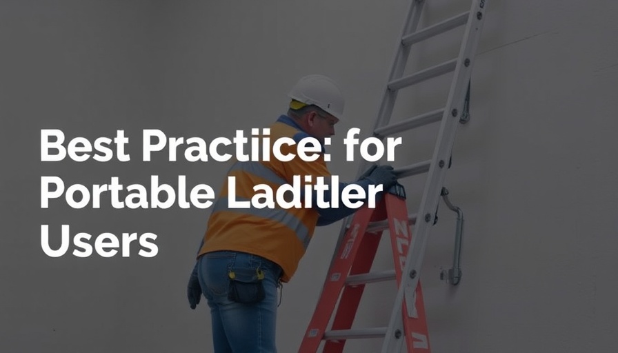 Best Practices for Portable Ladder Users