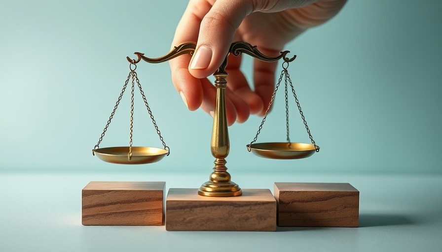 Wooden blocks with scales of justice highlighting OHS penalties ineffectiveness