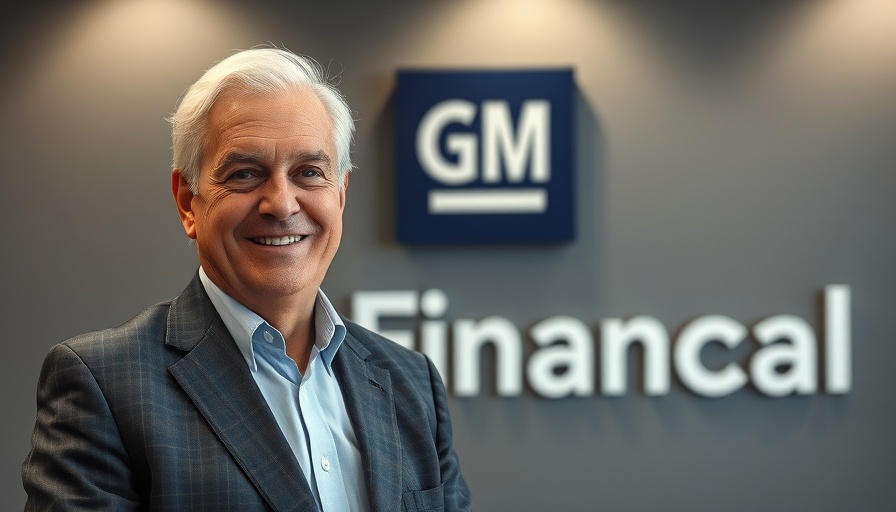 Dan Berce retirement GM Financial: Elderly man smiling at GM Financial office.