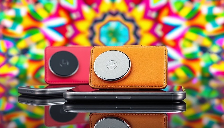 Colorful MagSafe wallets displayed on phones, best MagSafe wallets showcased.