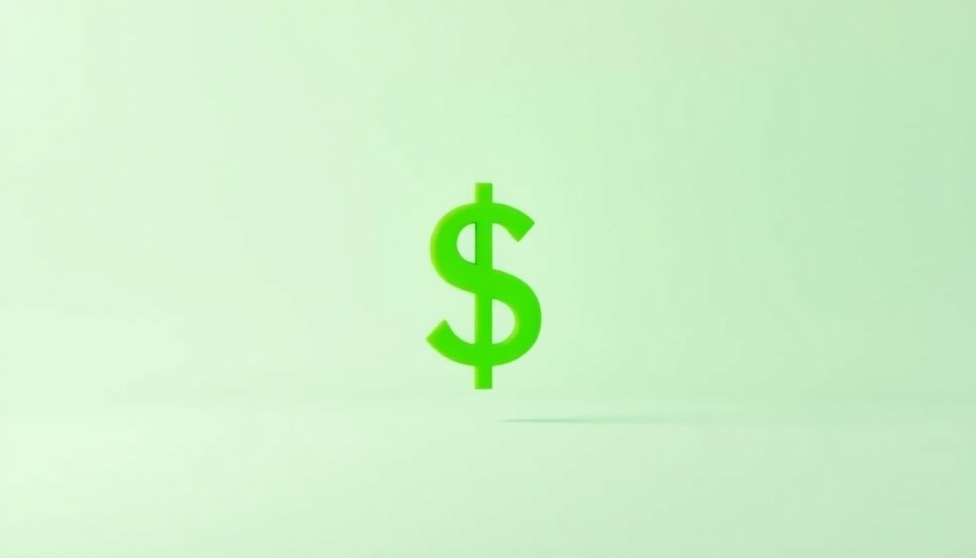 Green dollar symbol illustration representing Texas Partnerships charter schools funding.