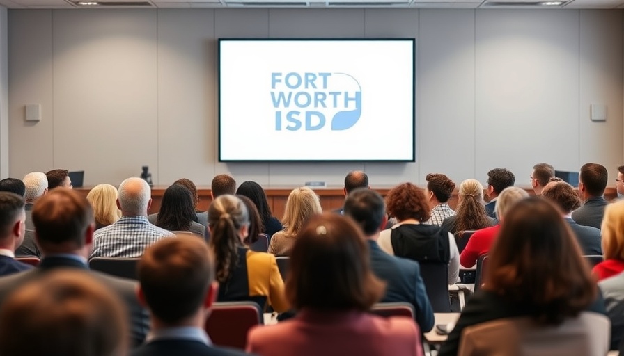 Fort Worth ISD board meeting discussing school closures.