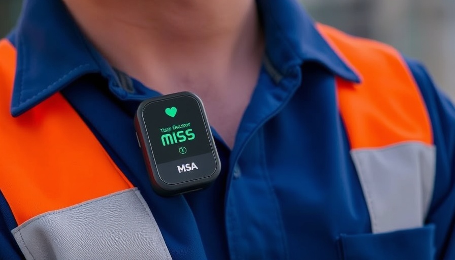 MSA Smart Wearable Gas Detector