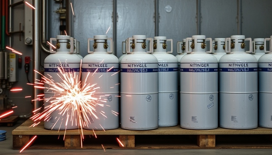Shrapnel injuries lead to safety alert on nitrogen cylinders