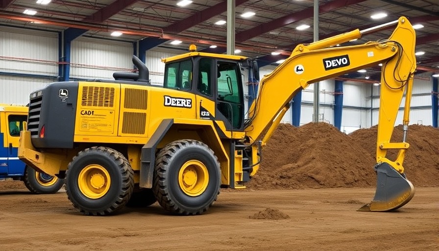 Deere, Volvo CE to Expand US Production of Construction Equipment