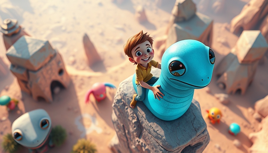Elio: We Are Not Alone fantasy landscape with whimsical creatures.