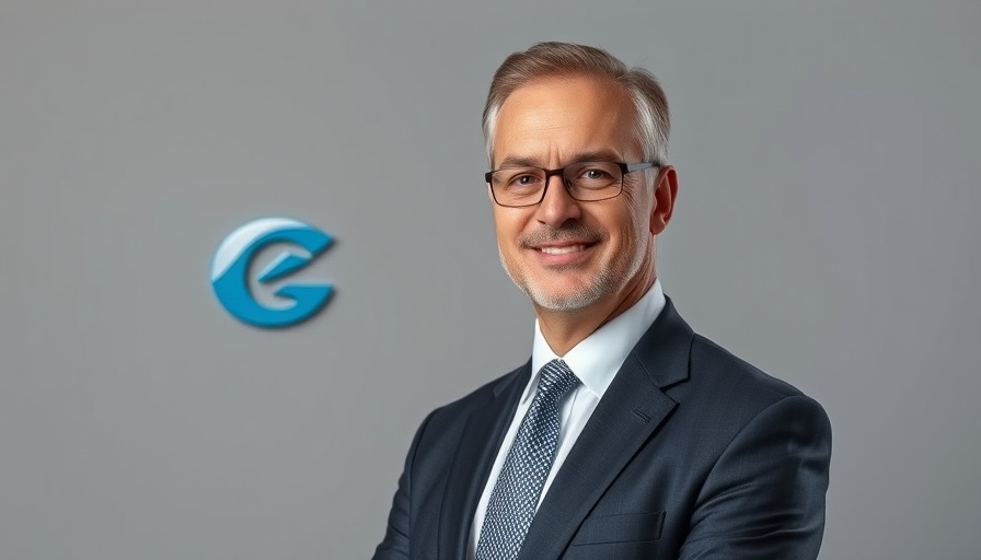 Chris Peetz GAF Chief Operations Officer, professional portrait and logo.