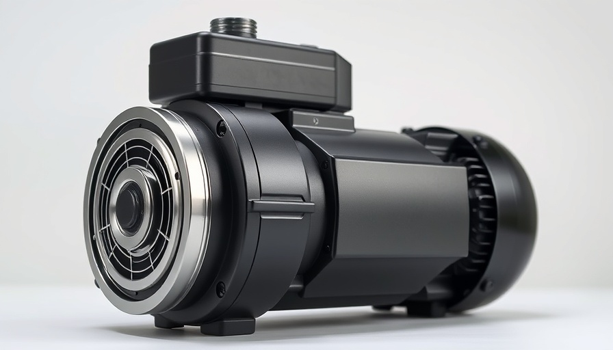 HVAC Efficiency with EMR-Bulldozer electric motor in focus.