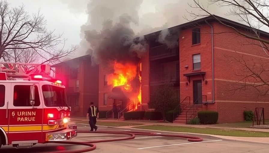 Fort Worth crews battle 6-alarm fire at apartment building