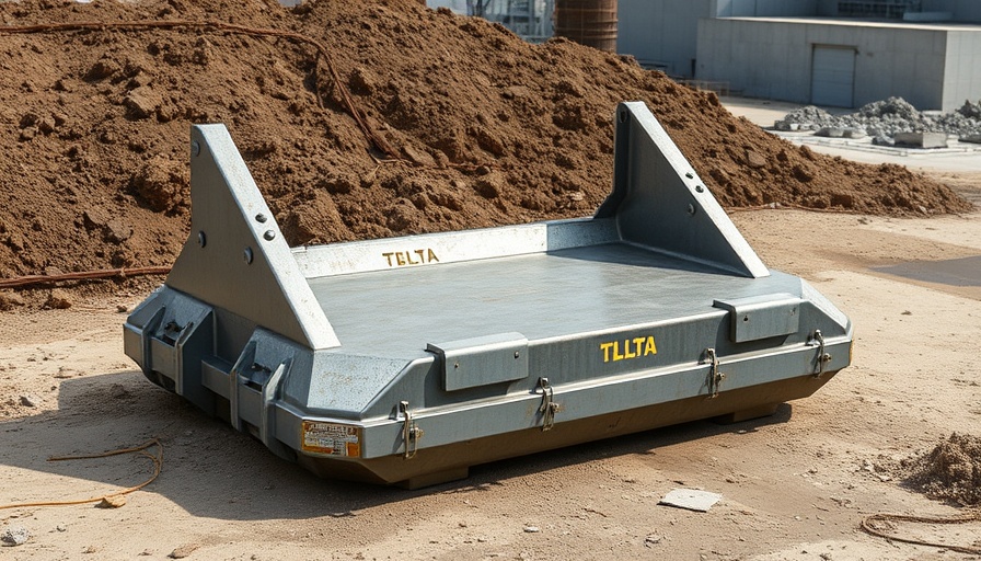 Delta TL-2+ crash cushion in construction zone with clear details.