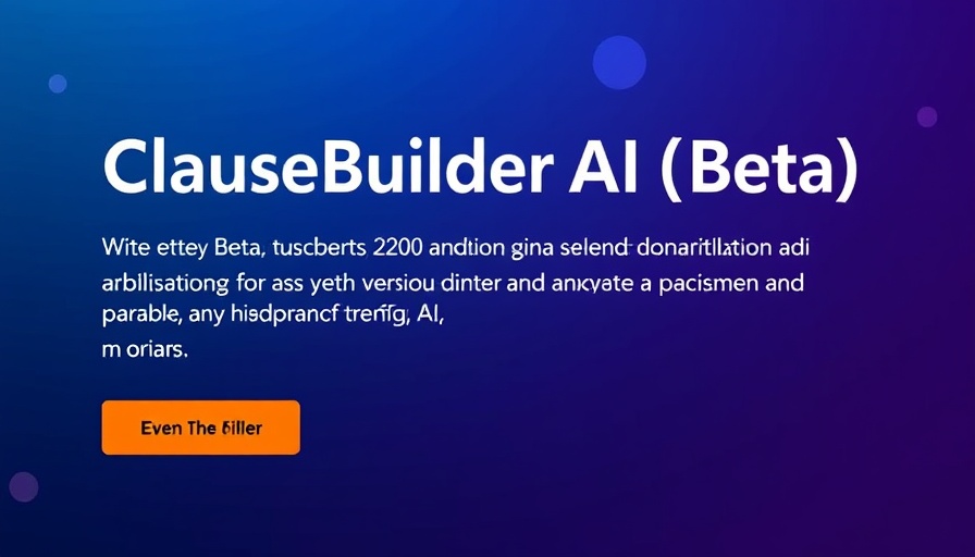 AAA website redesign for construction dispute resolution with ClauseBuilder AI tool description