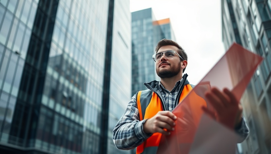 DELTA® barriers construction inspection in urban setting.