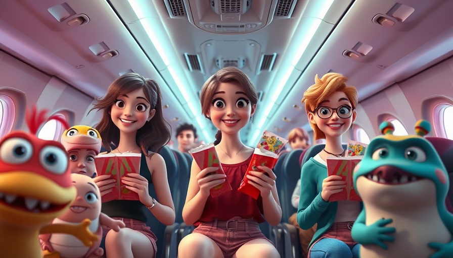 Animated characters in vibrant futuristic airplane scene, best movies on Netflix July 2025.