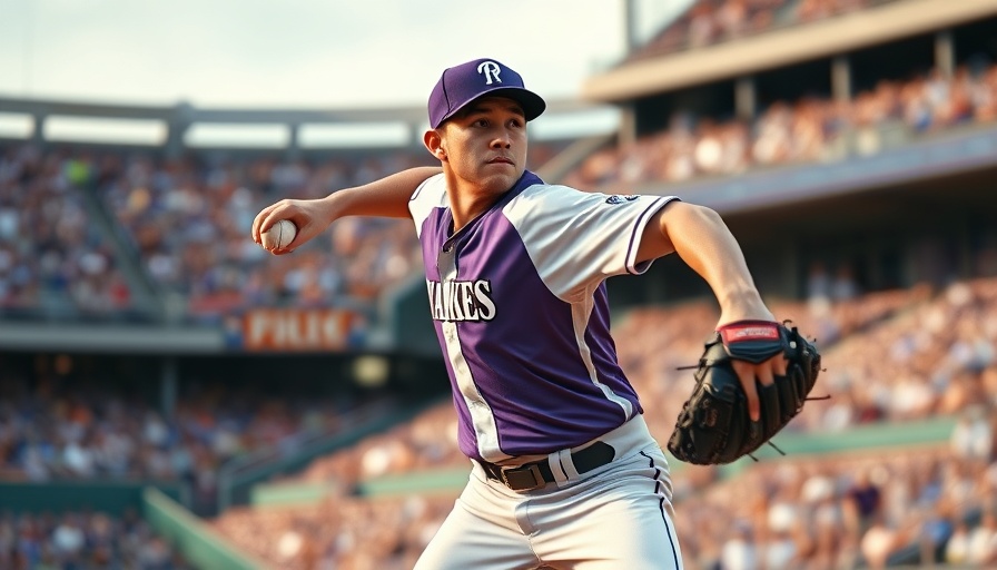 Young pitcher in action during the game, reflecting Washington Nationals Draft Strategy.