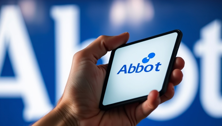 Sell ABT Stock Ahead of Q2 Earnings: Abbott logo on smartphone.