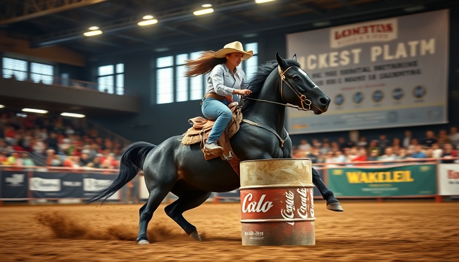 Free Pre-Fair Horse Shows at Fair Park Coliseum features dynamic rodeo action.