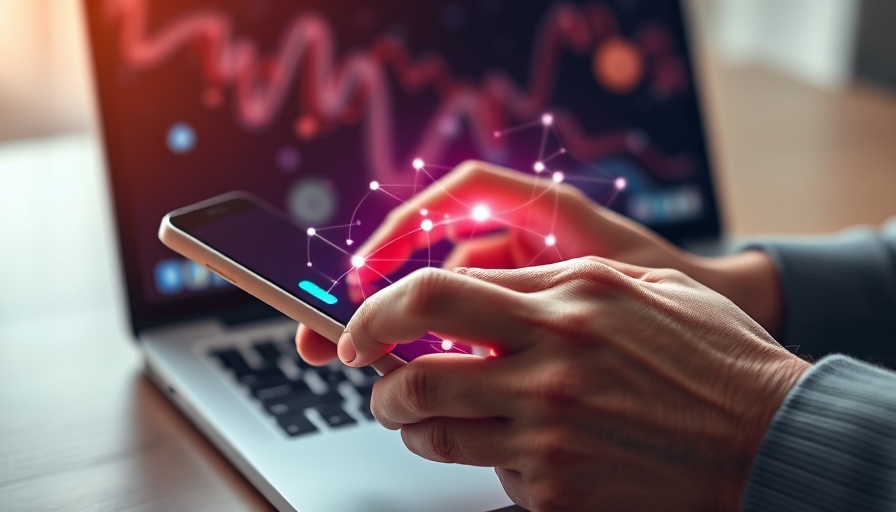 Person texting on smartphone, network graphics on digital communication, Texting for Roofing Contractors