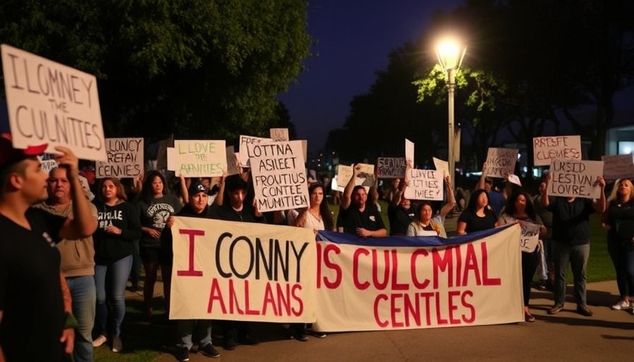 Dozens gather outside Dallas ICE field office after allegations of ‘inhumane' conditions
