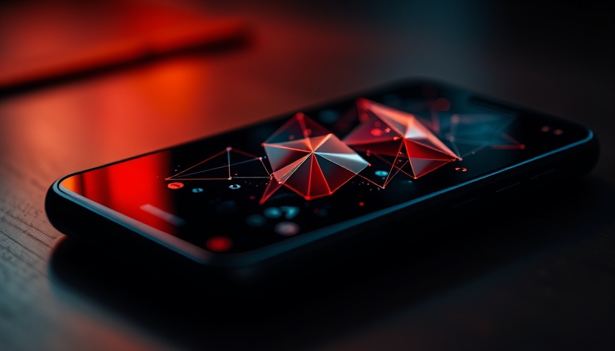 Abstract tech shape on smartphone signifies OpenAI revokes access to Claude API.
