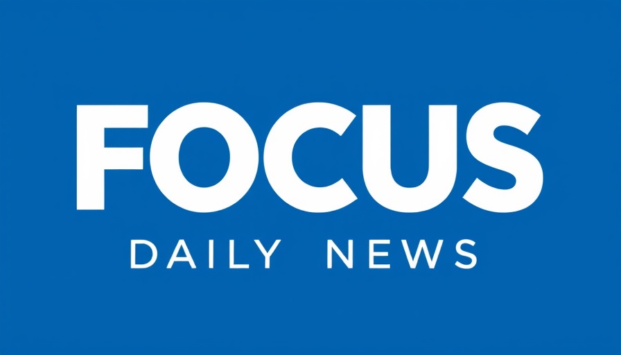 Focus Daily News logo on a blue background