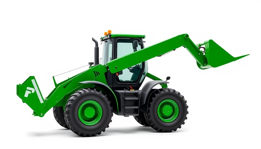 Sleek Avant 423 loader redesign with modern features.
