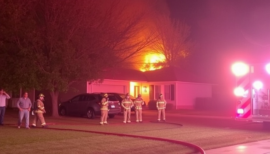 9 McKinney firefighters injured while battling house fire Saturday night, FD says