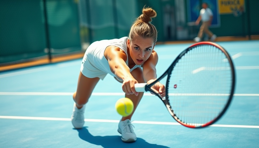 Babolat tennis footwear Michelin collaboration in action on court
