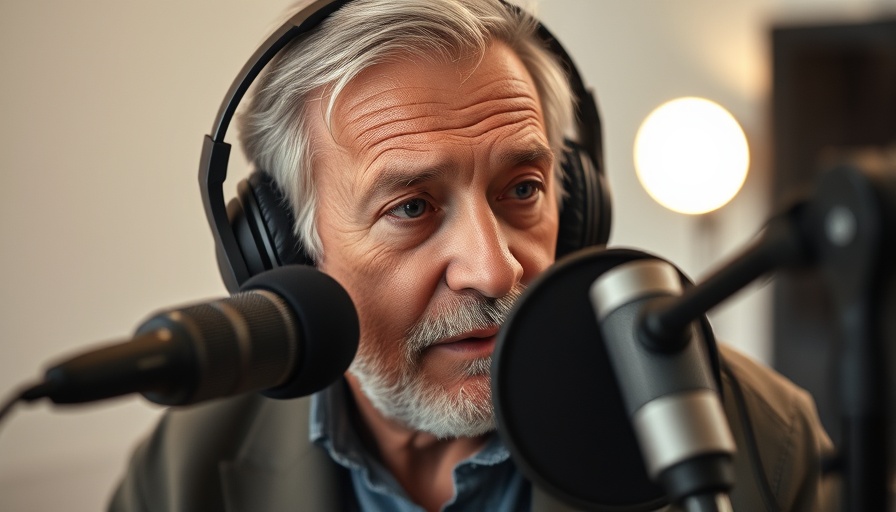 Podcast recording on employer accountability in construction.