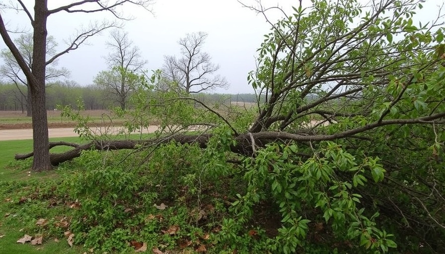 Strong winds damage Preston Trail Farms, topple trees across North Texas