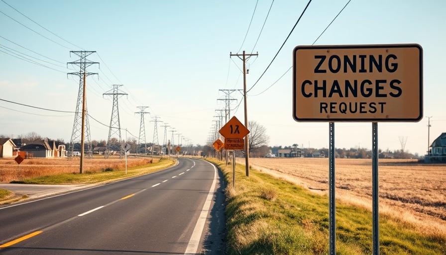 Roadside signs in Westland neighborhood on a sunny day.