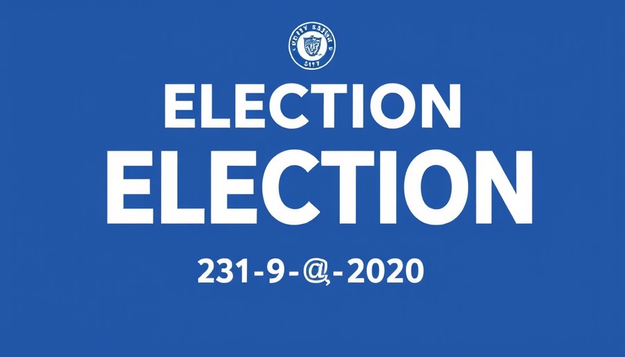 Duncanville Charter Election announcement for November 4, 2025.