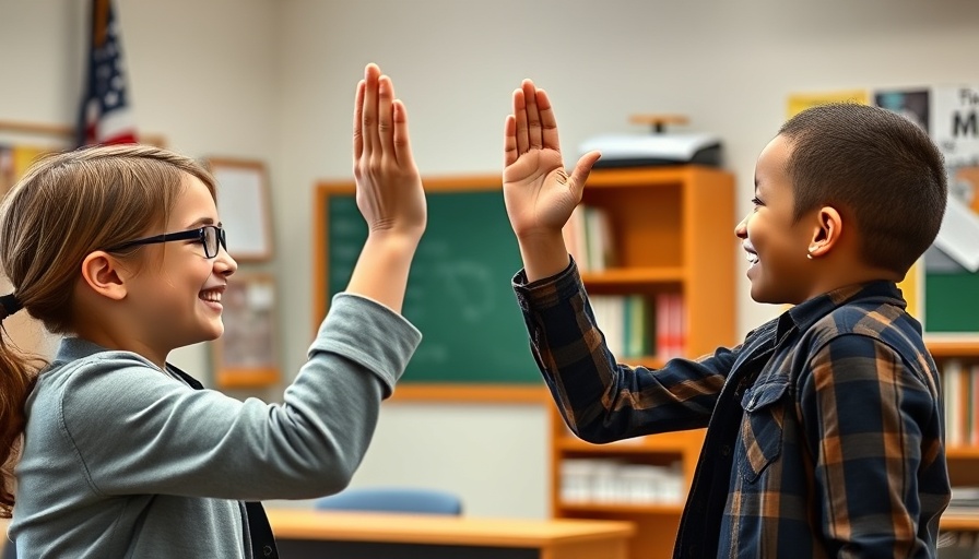 Fort Worth ISD turnaround model represented by a teacher and student high-fiving.