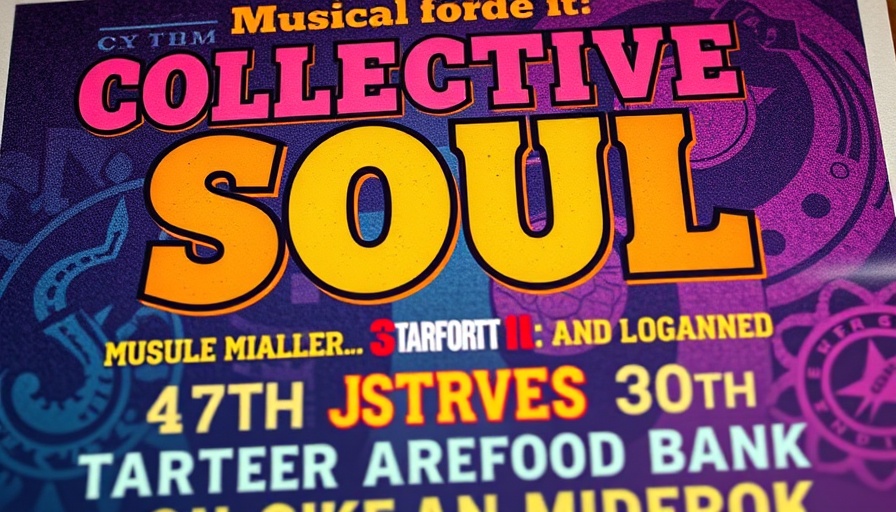 Do Good Fest poster for childhood hunger event with Collective Soul.