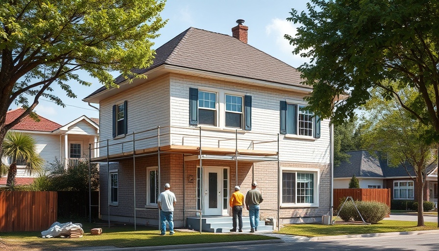 North Texas housing market recovery shown with house under construction